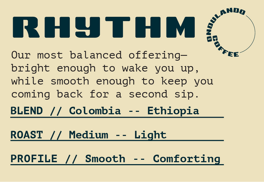 RHYTHM // Balance Roast // 10 OZ BAG